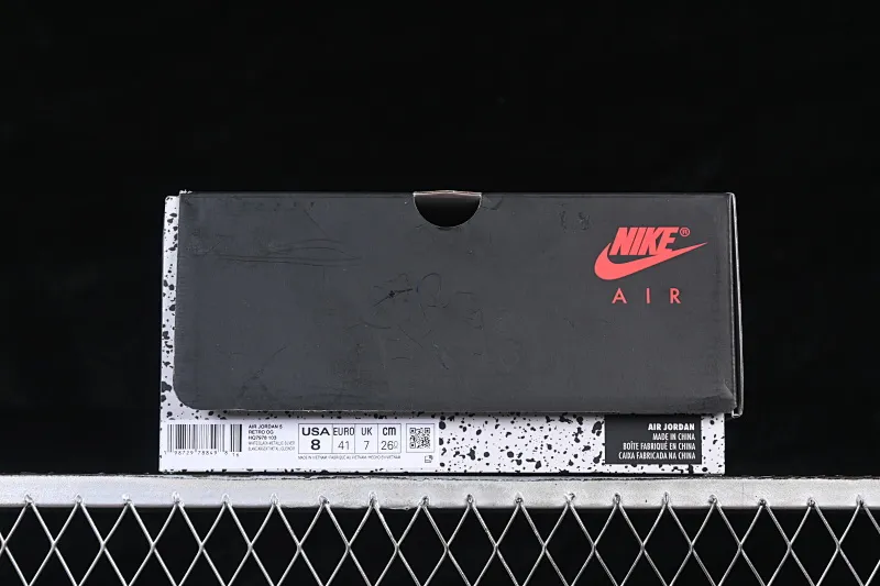 All categories Air Jordan Jordan series basketball shoes Air Jordan 5 Air Jordan 5 Retro "White Metallic" AJ5 Joe 5 Silver HQ7978-103